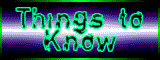 Things You Should Know